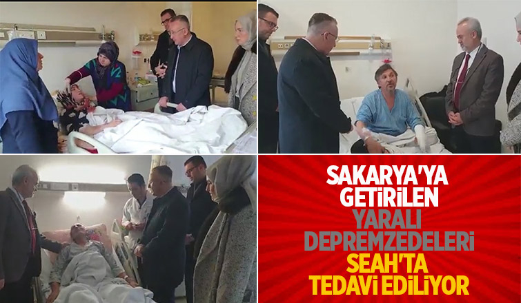 Depremzedeler SEAH'a getirildi