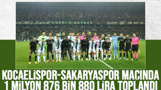 Derbide toplanan para açıklandı