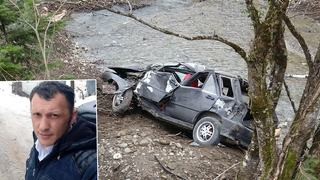 Dereye uçan otomobilin sürücüsü öldü