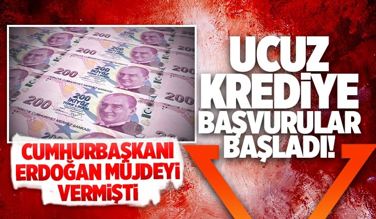 Destek paketi için başvurular başladı