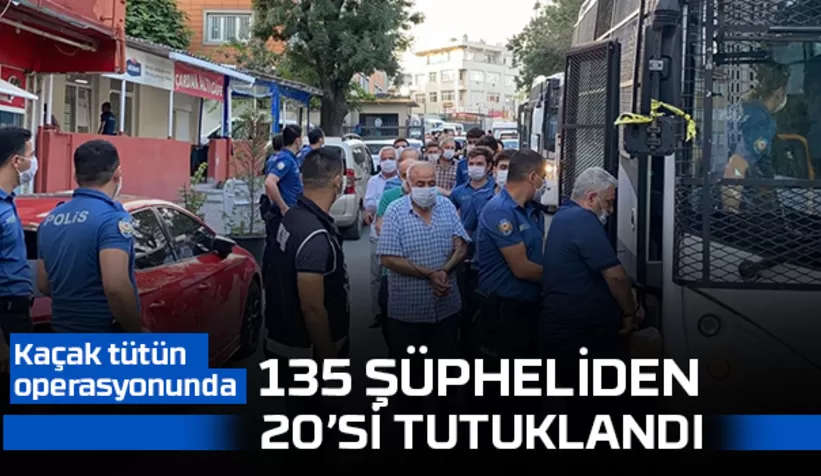 Dev kaçakçılık operasyonunda 20 tutuklama