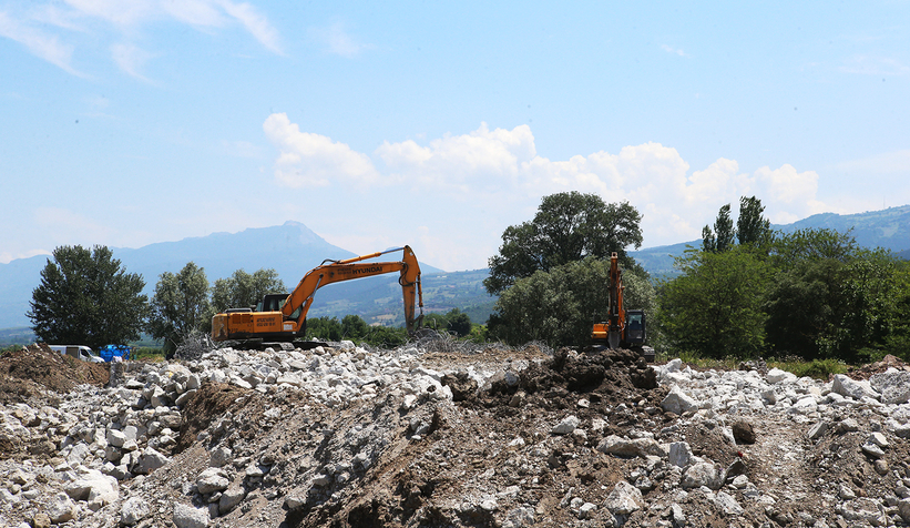 Dev tarım pazarı için ilk kazma vuruldu
