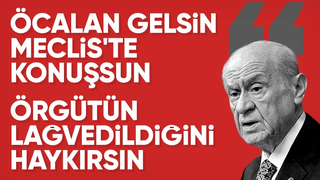 Devlet Bahçeli'den tarihi çağrı: Teröristbaşı DEM Grubu'nda konuşsun