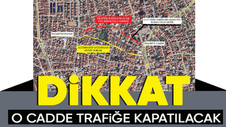 Dibektaş Caddesi için çalışma uyarısı