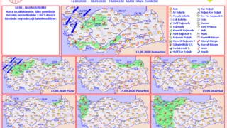 Dikkat hafta sonu yağmur var