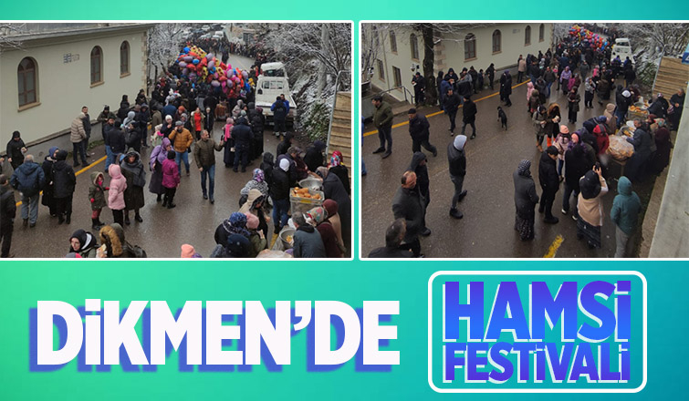 Dikmen Mahallesi'nde hamsi festivali düzenlendi