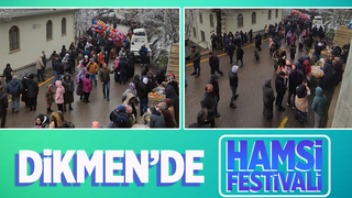 Dikmen Mahallesi'nde hamsi festivali düzenlendi