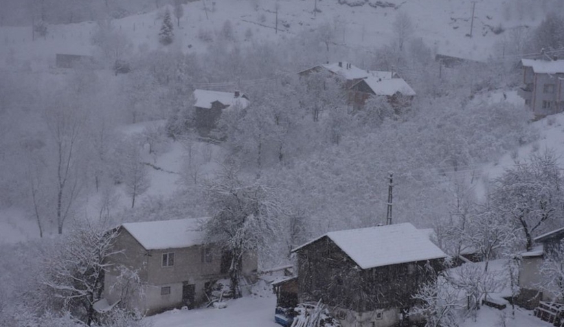 Dikmen Yaylası'nda kar kalınlığı 30 cm'yi buldu