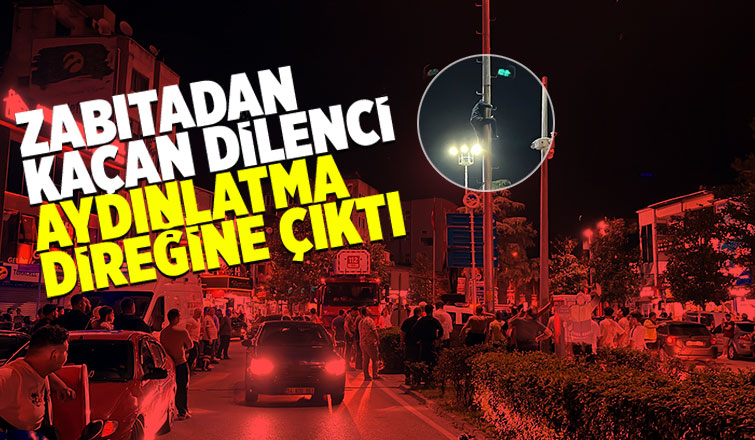 Dilenci ilçeyi birbirine kattı