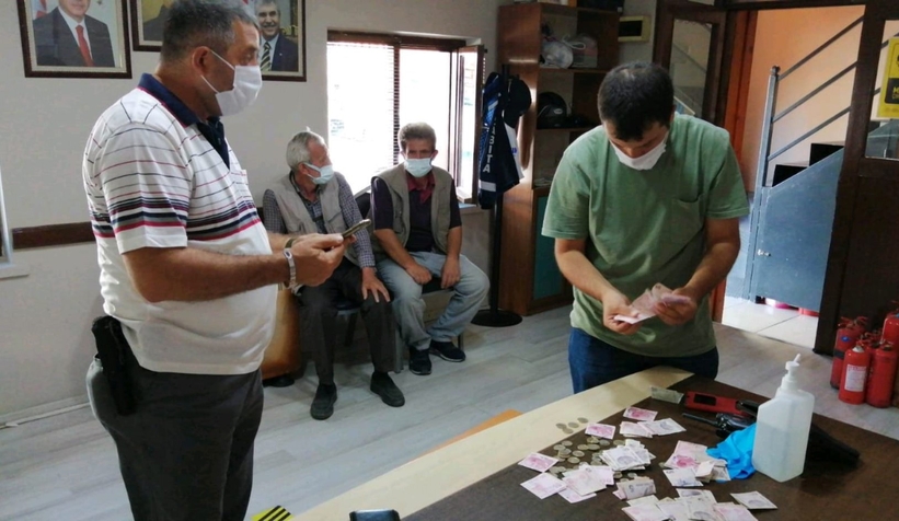Dilencilerin üzerinden bakın ne kadar para çıktı