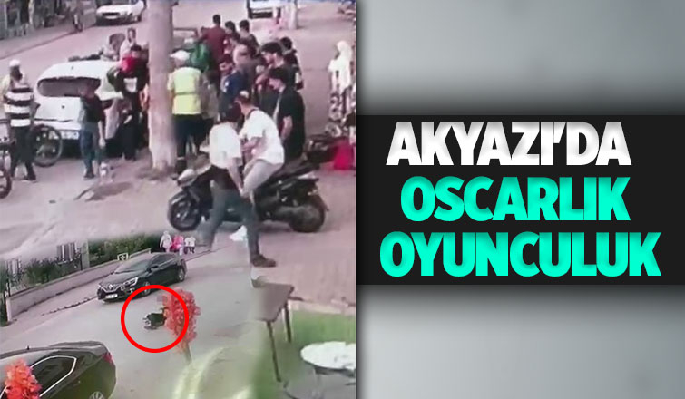 Dilencinin çığır açan oyunculuğu kamerada