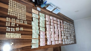 Dilencinin üzerinden bin 130 TL çıktı