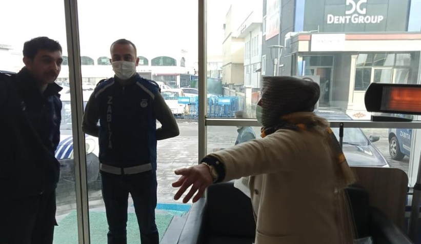 Dilencinin üzerinden döviz çıktı