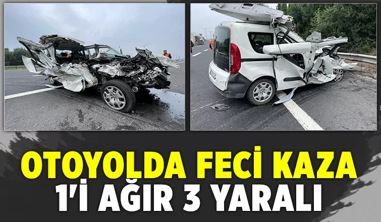 Dinlenme tesisine girmek isterken faciayı yaşadılar