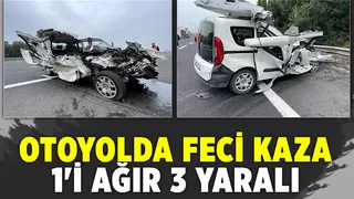 Dinlenme tesisine girmek isterken faciayı yaşadılar
