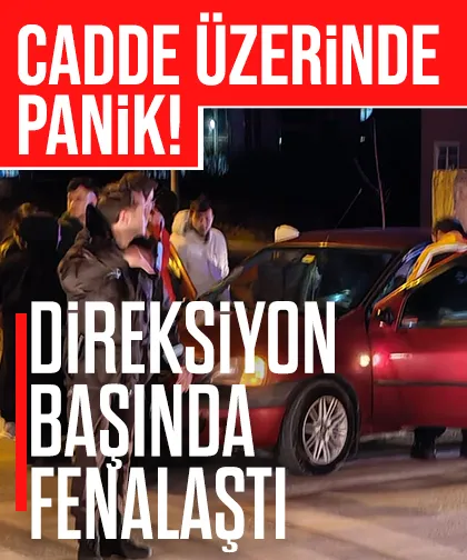 Direksiyon başında fenalaştı