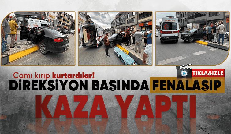 Direksiyon başında fenalaştı