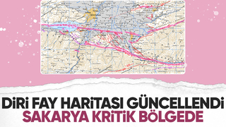 Diri fay haritası güncellendi; Sakarya detayı