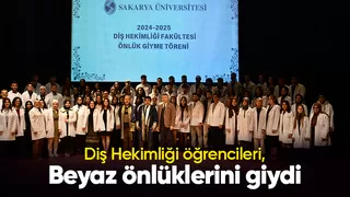 Diş Hekimliği'nde beyaz önlük giyme töreni