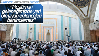 Diyanet'in cuma hutbesinde yaşam tarzı uyarısı