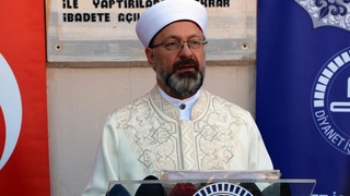 Diyanet İşleri Başkanı'ndan Mescid-i Aksa açıklaması
