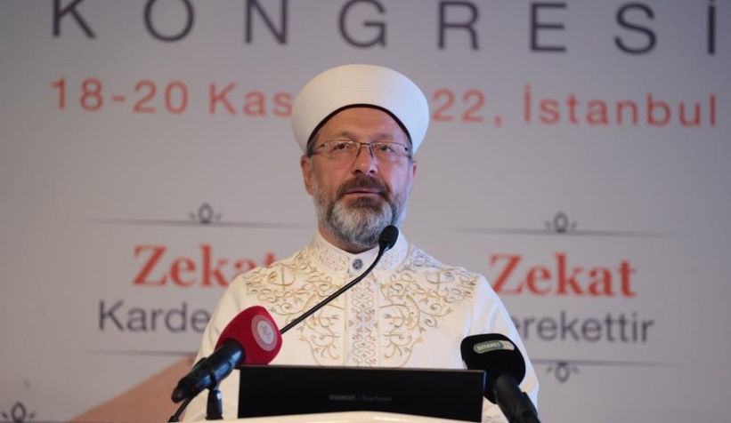 Diyanet İşleri Başkanı'ndan zekat açıklaması
