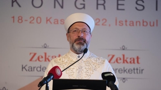 Diyanet İşleri Başkanı'ndan zekat açıklaması
