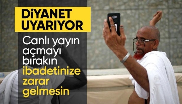 Diyanet'ten hacı adaylarına 'sosyal medya' uyarısı