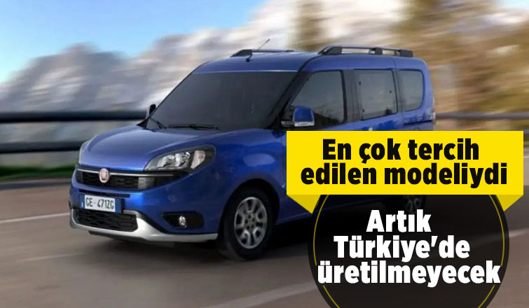 Doblo artık Türkiye'de üretilmeyecek