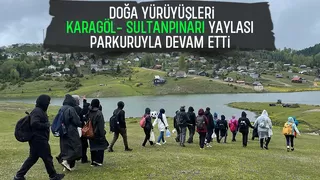 Doğa tutkunları Karagöl ve Sultanpınarı'nı keşfetti