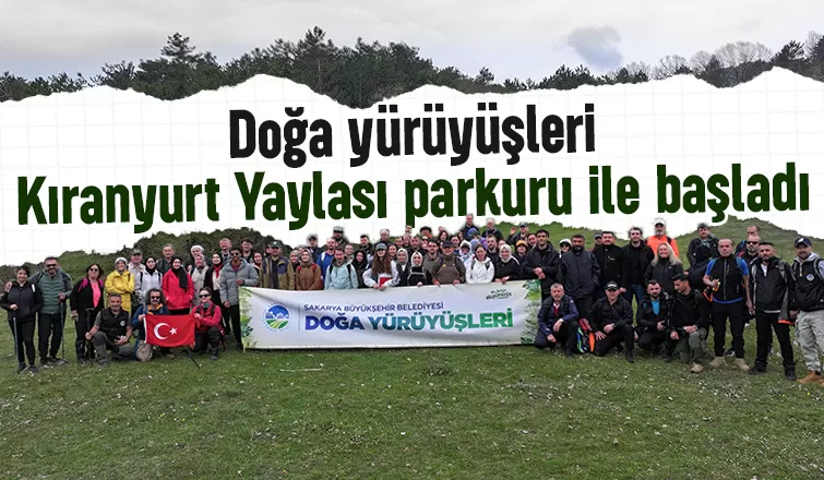 Doğa yürüyüşleri başladı