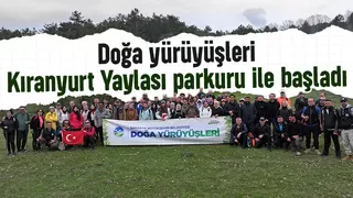 Doğa yürüyüşleri başladı