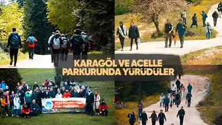 Doğa yürüyüşleri Karagöl ve Acelle Yaylaları ile devam etti