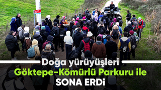 Doğa yürüyüşleri sona erdi
