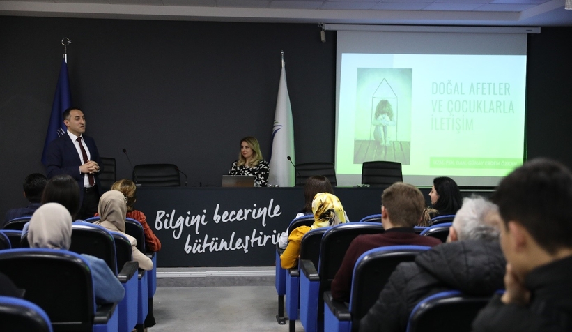 Doğal afet sürecinde çocuklarla iletişim ele alındı