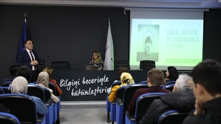 Doğal afet sürecinde çocuklarla iletişim ele alındı