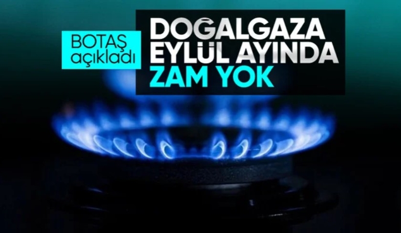 Doğalgazda fiyat değişmedi