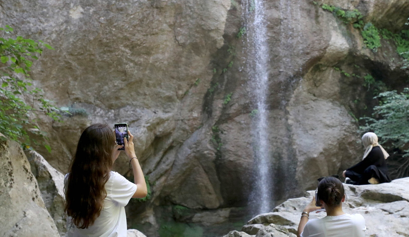 Doğançay Şelalesi’nde unutulmaz bir gün