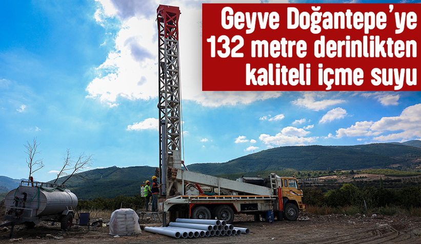 Doğantepe'ye sondajla içme suyu