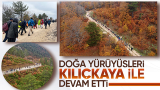 Doğaseverlerin Kılıçkaya zirvesinde unutulmaz yolculuğu