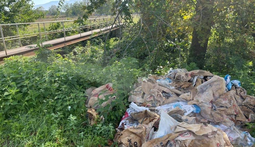 Doğayı böyle kirlettiler