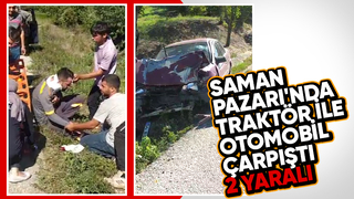 Dokurcun yolunda kaza: 2 yaralı