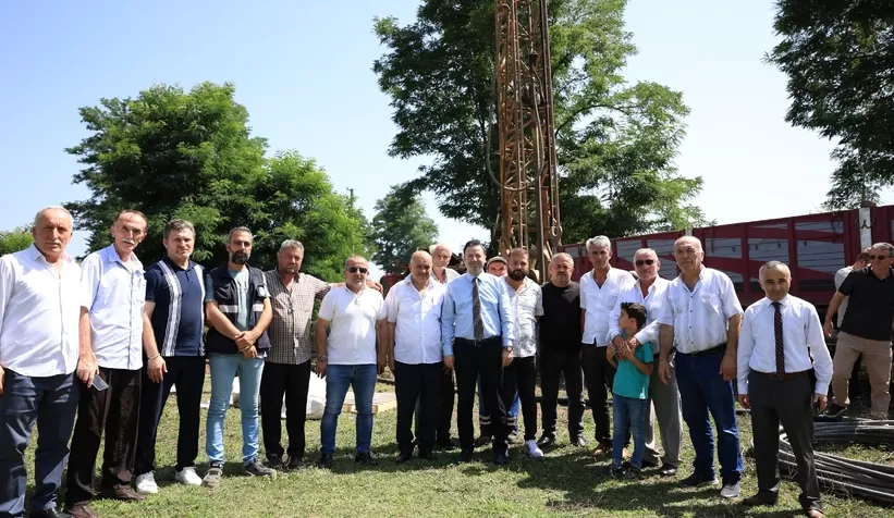 Dokuz mahalle muhtarından Başkan Yüce’ye hizmet teşekkürü