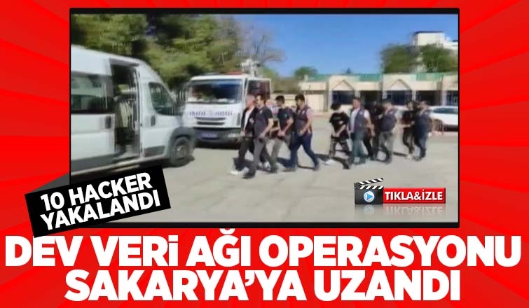 Dolandırıcılık operasyonunda  10 hacker yakalandı