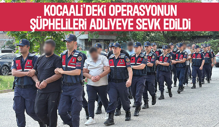 Dolandırıcılık operasyonunun şüphelileri adliyede