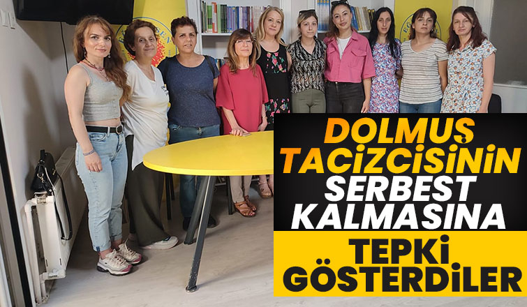 Dolmuş tacizcisi serbest