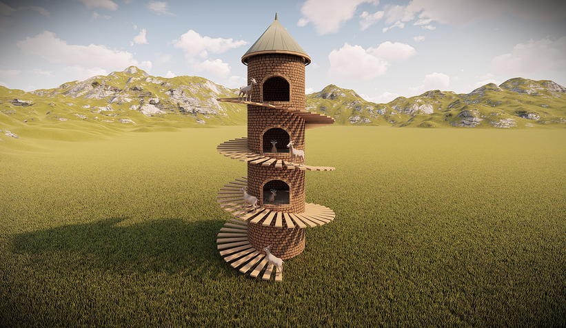 Donatım Parka Keçi Kulesi yapılacak