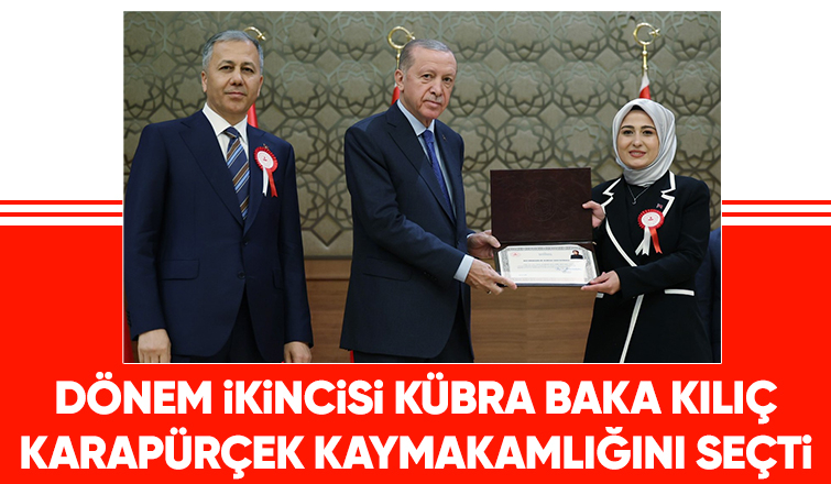 Dönem ikincisi Kılıç, Karapürçek Kaymakamlığına atandı