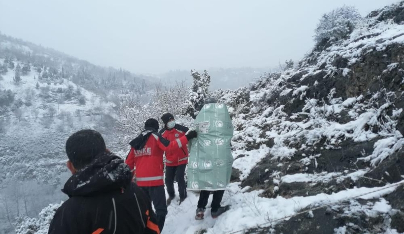 Donmak üzereyken kurtarıldı