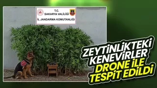 Drone buldu, jandarma yakaladı